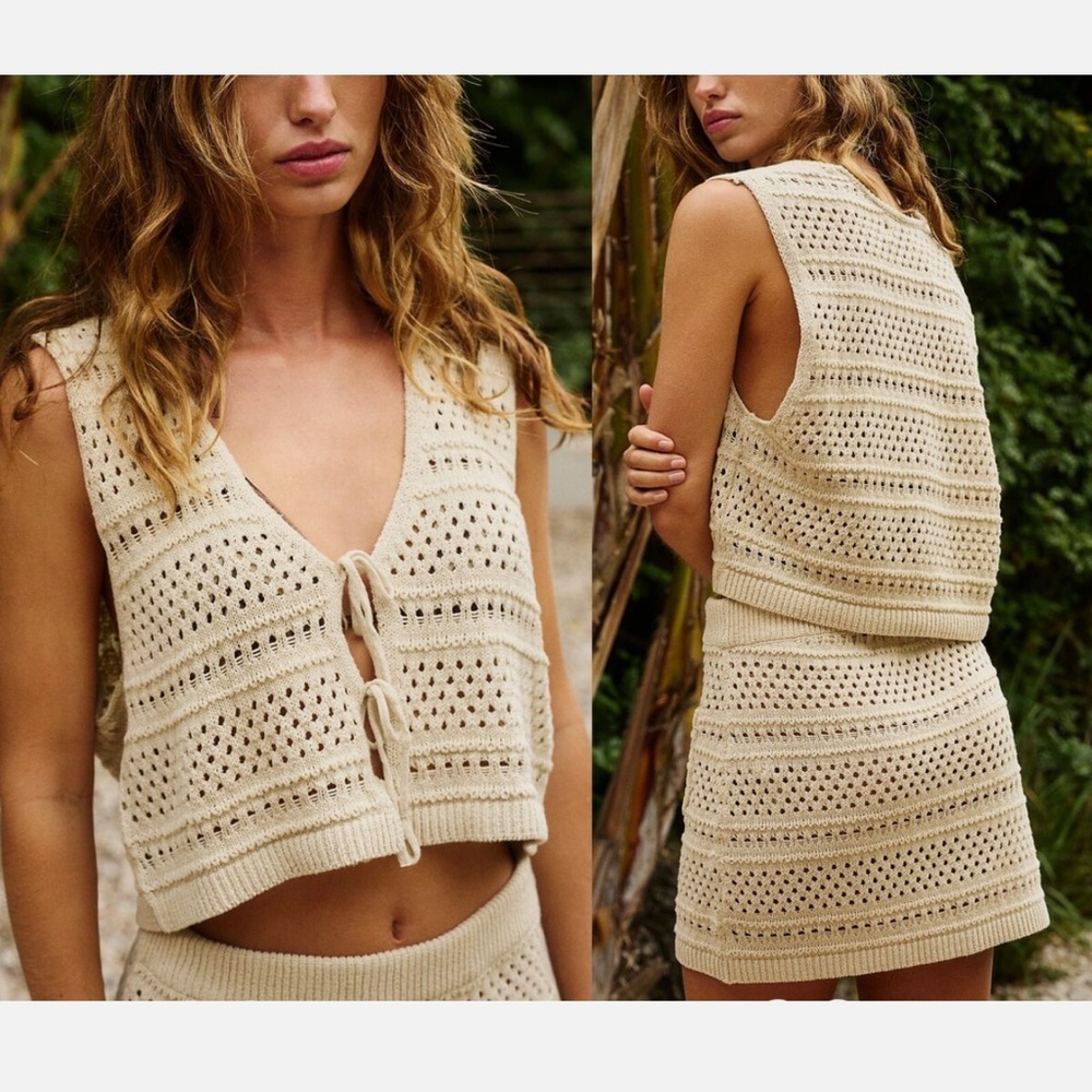 FP Beach Mairead Fauxchet Set NWT